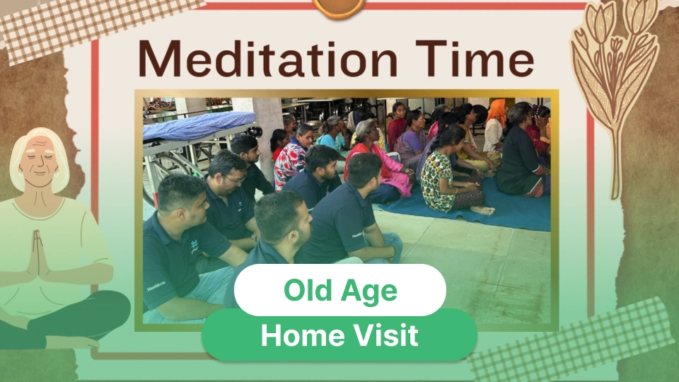 Old age home visit