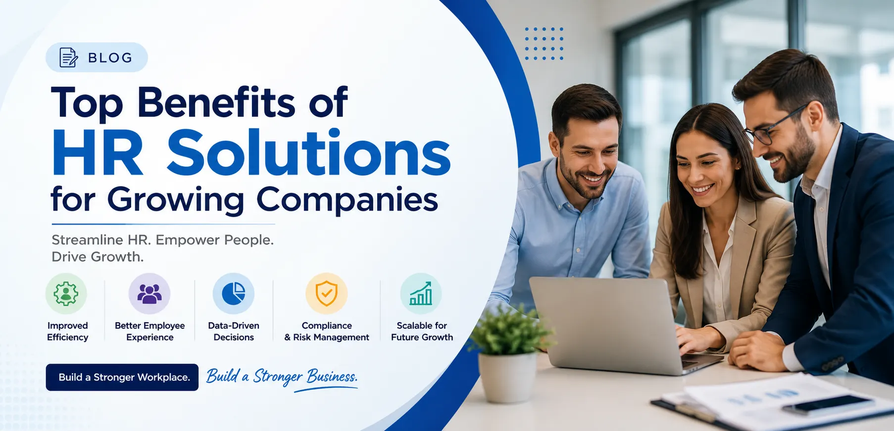 Top Benefits of HR Solutions for Growing Companies