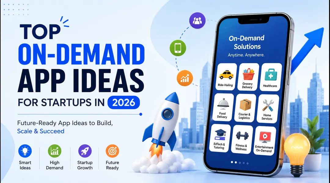 Top On-Demand App Ideas for Startups in 2026